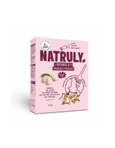 GRANOLA DE MORAS Y PASAS 325gr. BIO NATRULY