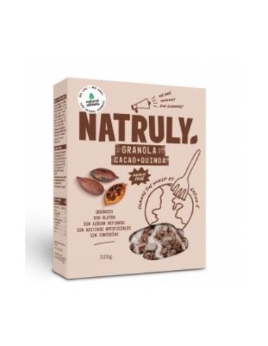 GRANOLA DE CACAO Y QUINOA 325gr. BIO NATRULY