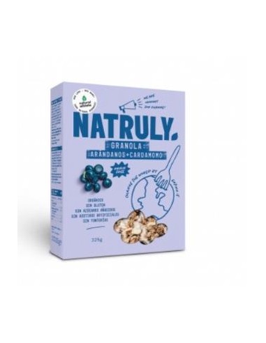 GRANOLA DE ARANDANOS Y CARDOMOMO 325gr. BIO NATRULY