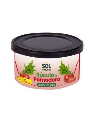 PATE DE RUCULA-POMODORO 125gr. BIO SG VEGAN SOLNATURAL