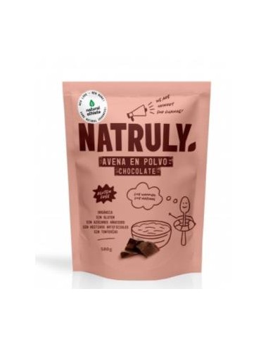 AVENA SABOR CHOCOLATE en polvo 500gr. BIO SG NATRULY