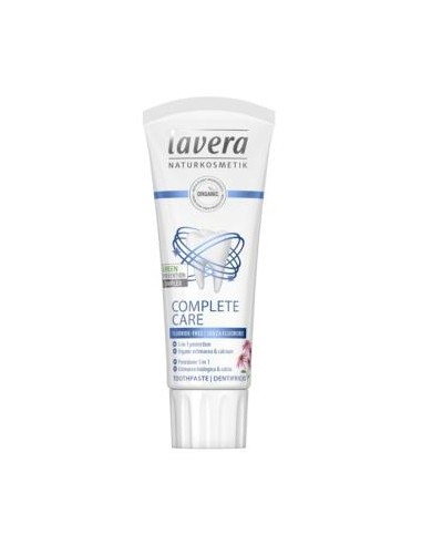 DENTIFRICO CLASSIC complet care sin fluor 75ml. LAVERA