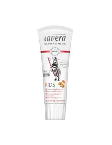 DENTIFRICO NIÑOS sin fluor 75ml. LAVERA