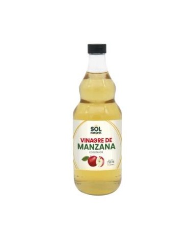 VINAGRE DE MANZANA 750ml. BIO SOLNATURAL