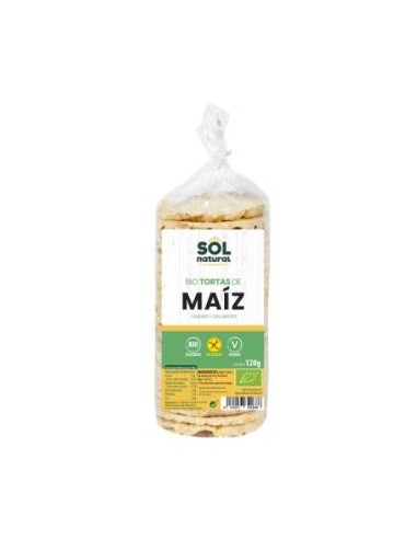 TORTAS DE MAIZ 120gr. BIO SG SOLNATURAL