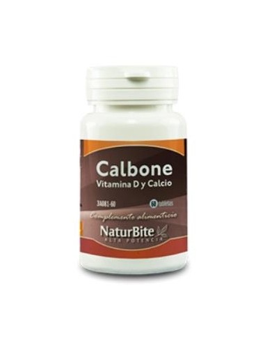 CALBONE (vit.D y Calcio) 60comp. NATURBITE