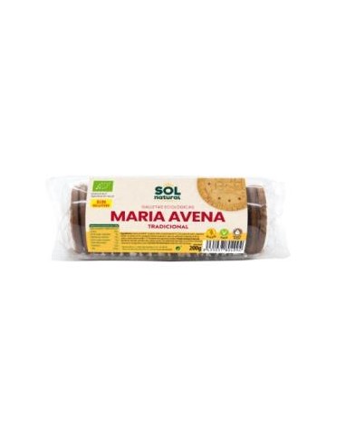 GALLETAS DE AVENA MARIA 200gr. BIO SG SOLNATURAL