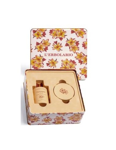 FRANGIPANI DUO gel 300ml+crema cuerpo 200ml. LERBOLARIO