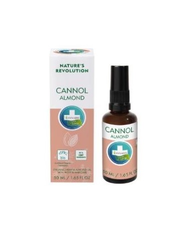 CANNOL ALMOND aceite de almendras y cañamo 50ml. ANNABIS