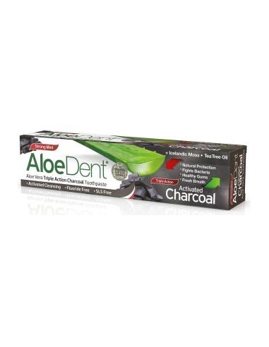 ALOEDENT CARBON ACTIVO dentifrico 100ml. MADAL BAL