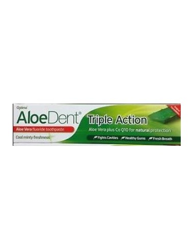 ALOEDENT triple accion dentifrico con FLUOR 100ml. MADAL BAL