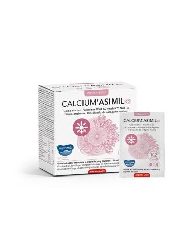 CALCIUM ASIMIL K2 30sbrs. INTERSA