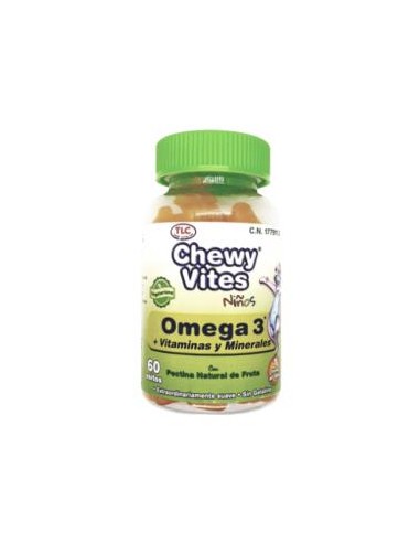 CHEWY VITES kids omega 3 60ud.