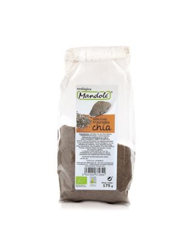 SEMILLAS DE CHIA triturada 175gr. BIO MANDOLE