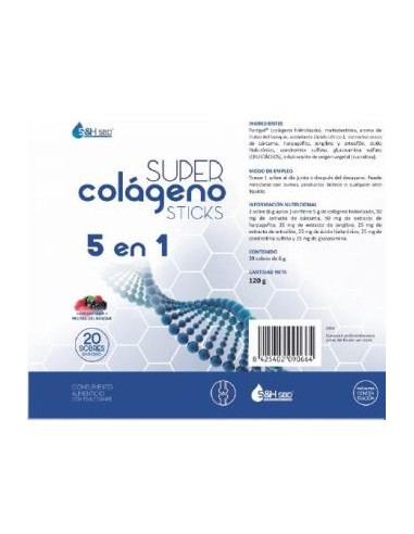 SUPER COLAGENO 5 en 1 20sticks SCIENCE & HEALTH SBD