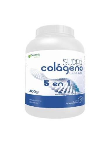 SUPER COLAGENO 5 en 1 400gr. GENOMIX SCIENCE & HEALTH SBD