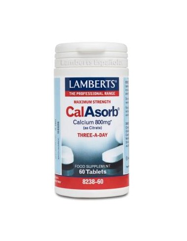 CALASORB citrato de calcio 800mg.60comp. LAMBERTS