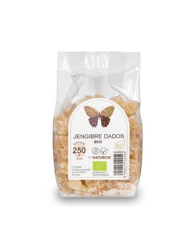 JENGIBRE dados bolsa 200gr. ECO NATURCID