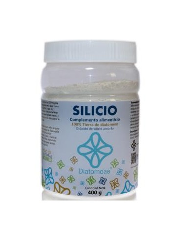 SILICIO 100% oral Tierras de Diatomeas 400gr. DIATOMEAS