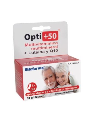 OPTI+50 multivitaminico mineral 60comp. HILEFARMA