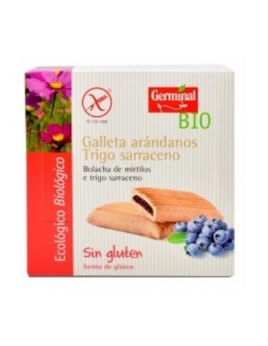 GALLETAS DE ARANDANO con trigo sarra 200gr. BIO SG GERMINAL BIO