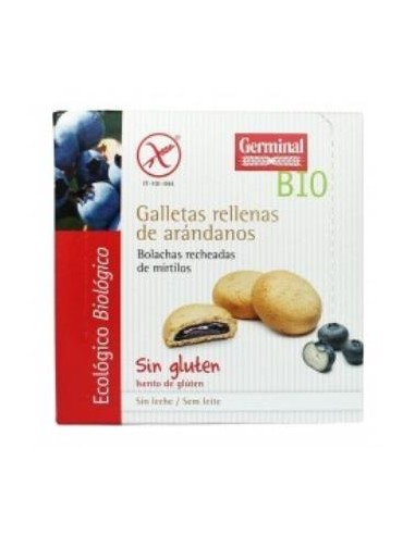 GALLETAS RELLENAS DE ARANDANOS 200gr BIO SG GERMINAL BIO