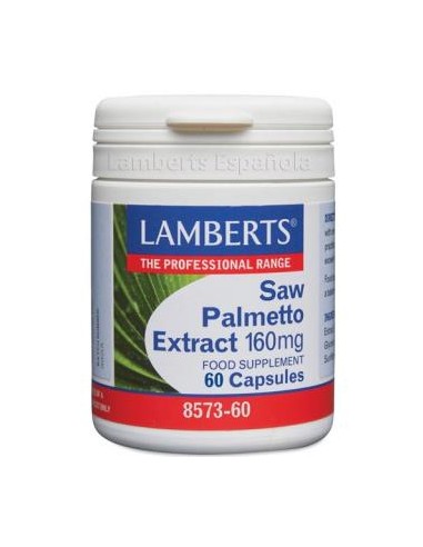 EXTRACTO DE SAW PALMETTO 160mg. 60cap. LAMBERTS