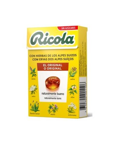 RICOLA CARAMELOS hierbas suizas 50gr. S/A