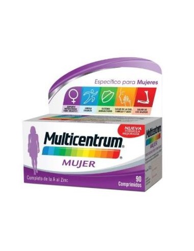 MULTICENTRUM MUJER 90comp.