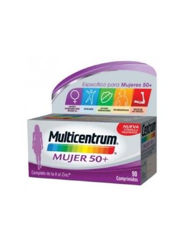 MULTICENTRUM MUJER SELECT 50+ 90comp.