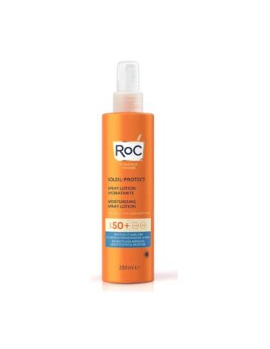 ROC SOL locion hidratante spray SPF50 200ml.