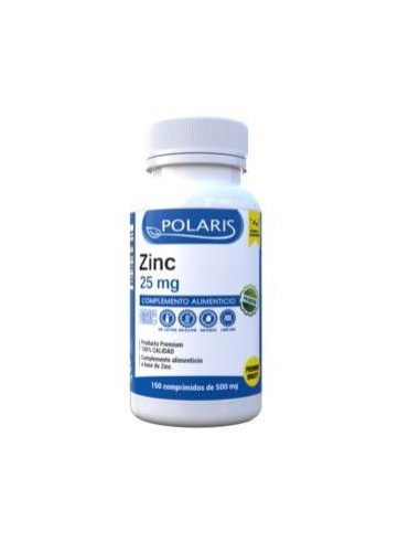 ZINC 25mg. 150comp. POLARIS