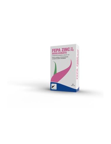 FEPA-ZINC 15mg. 60cap. FEPADIET