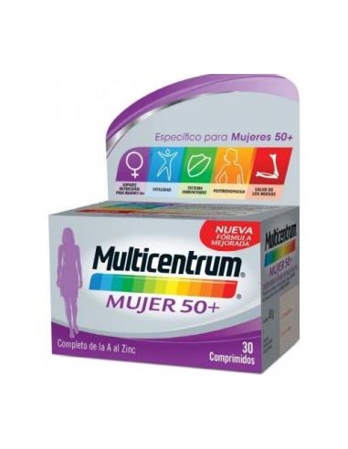 MULTICENTRUM MUJER SELECT 50+ 30comp.