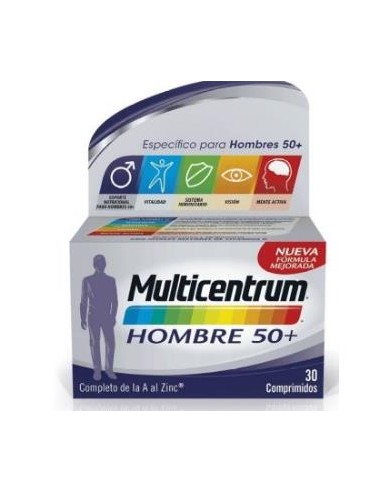 MULTICENTRUM HOMBRE SELECT 50+ 30comp.