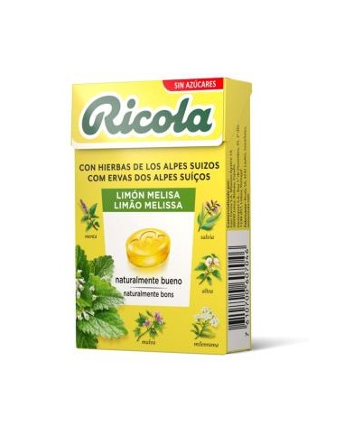 RICOLA CARAMELOS limon 50gr. S/A