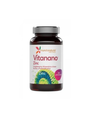 VITANANO ZINC liposomado 30cap. MUNDONATURAL