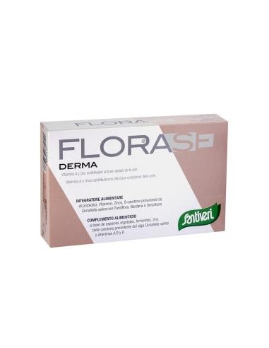 FLORASE DERMA 40cap. SANTIVERI