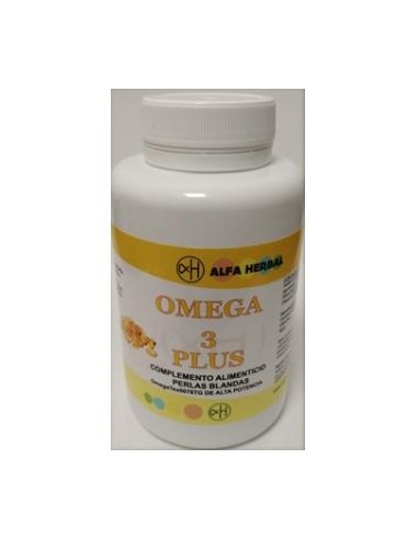 OMEGA 3 PLUS 120cap. ALFA HERBAL