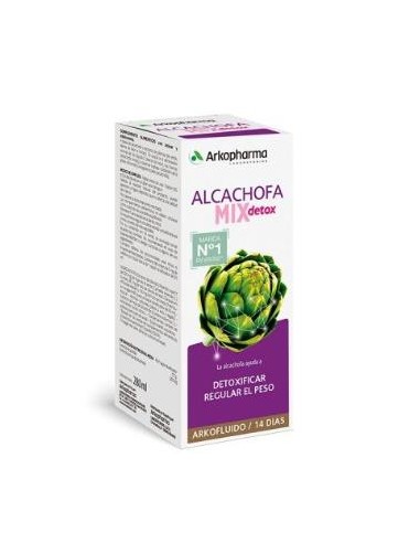 ARKOFLUIDO alcachofa mix detox 280ml. BIO ARKOPHARMA