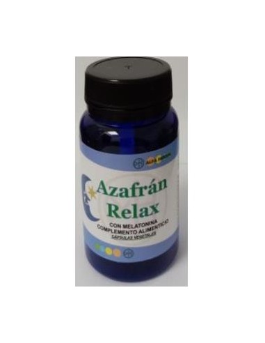 AZAFRAN RELAX con melatonina 30cap. VEGAN ALFA HERBAL