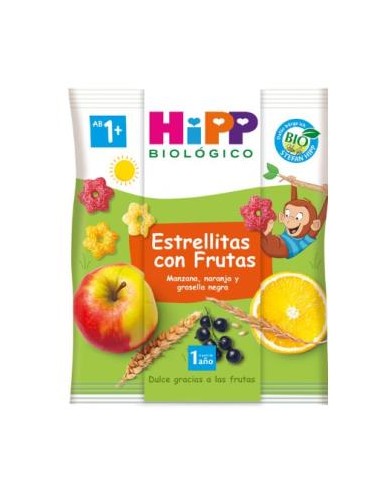 ESTRELLITAS con frutas snack 30gr. BIO SG HIPP