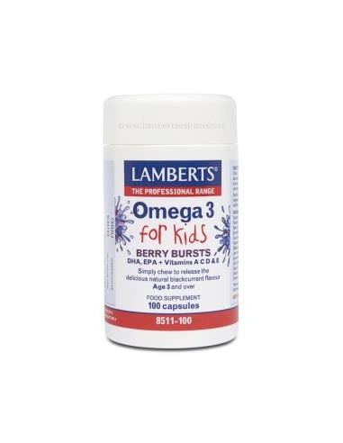 OMEGA 3 for kids 100cap. LAMBERTS