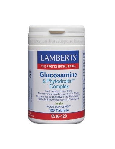 COMPLEJO DE GLUCOSAMINA Y PHYTODROITIN 120comp. LAMBERTS