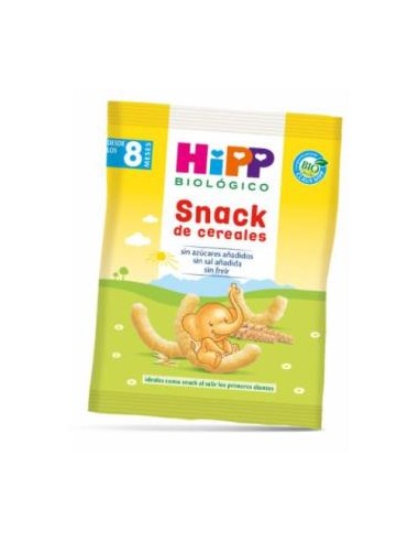 SNACK DE CEREALES 8meses 30gr. BIO S/A S/SAL HIPP