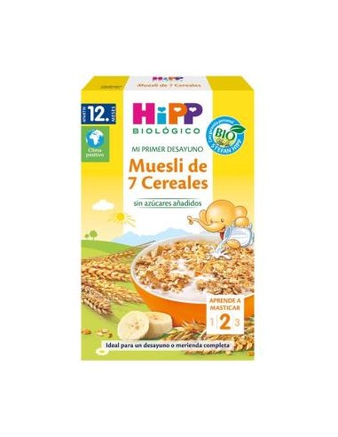 MUESLI DE 7 CEREALES 200gr BIO HIPP