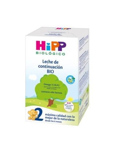 LECHE 2 CONTINUACION 600gr. BIO HIPP