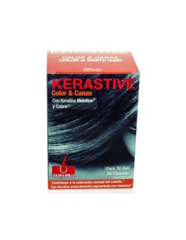 KERASTIVE color melatine 60cap. VAMINTER