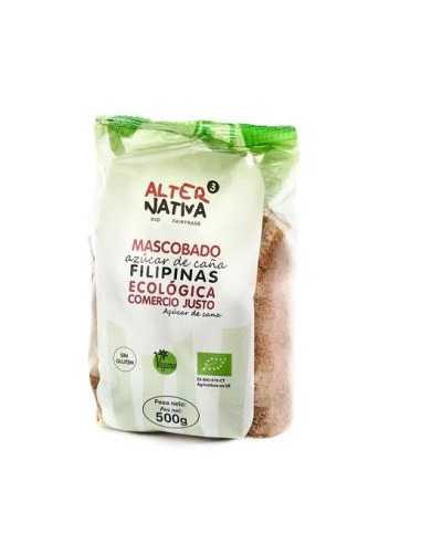 AZUCAR DE CAÑA mascabado filipines 500gr. ECO ALTERNATIVA 3