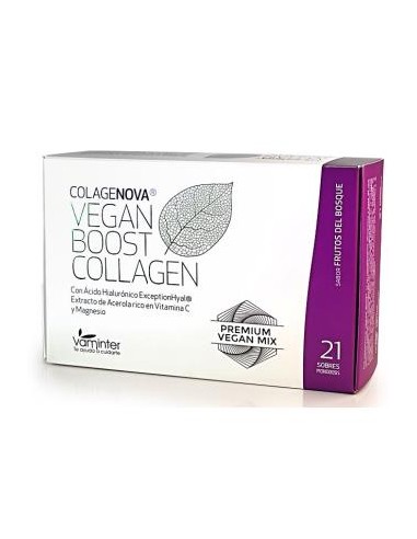 COLAGENOVA vegan boost frutos rojos 21sbrs. VAMINTER